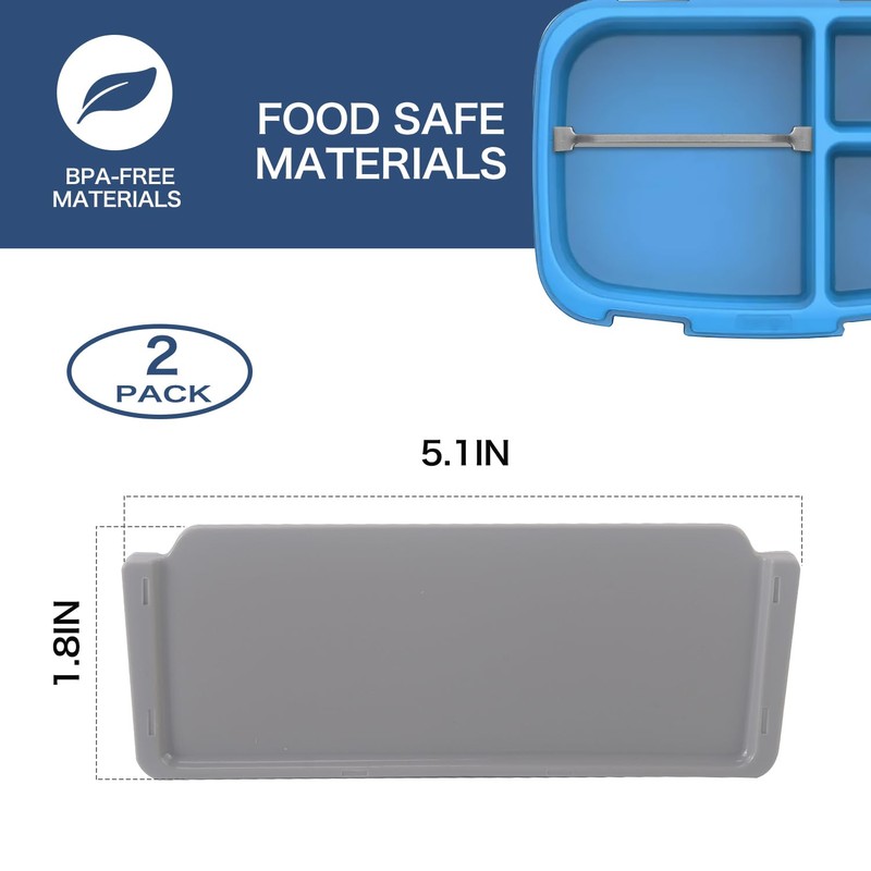Zebrabox Lunch Box Insert Divider Compatible with Bentgo Fresh, Insert