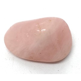 Rose Quartz Large Crystal Tumbled Stones - 1 Pc