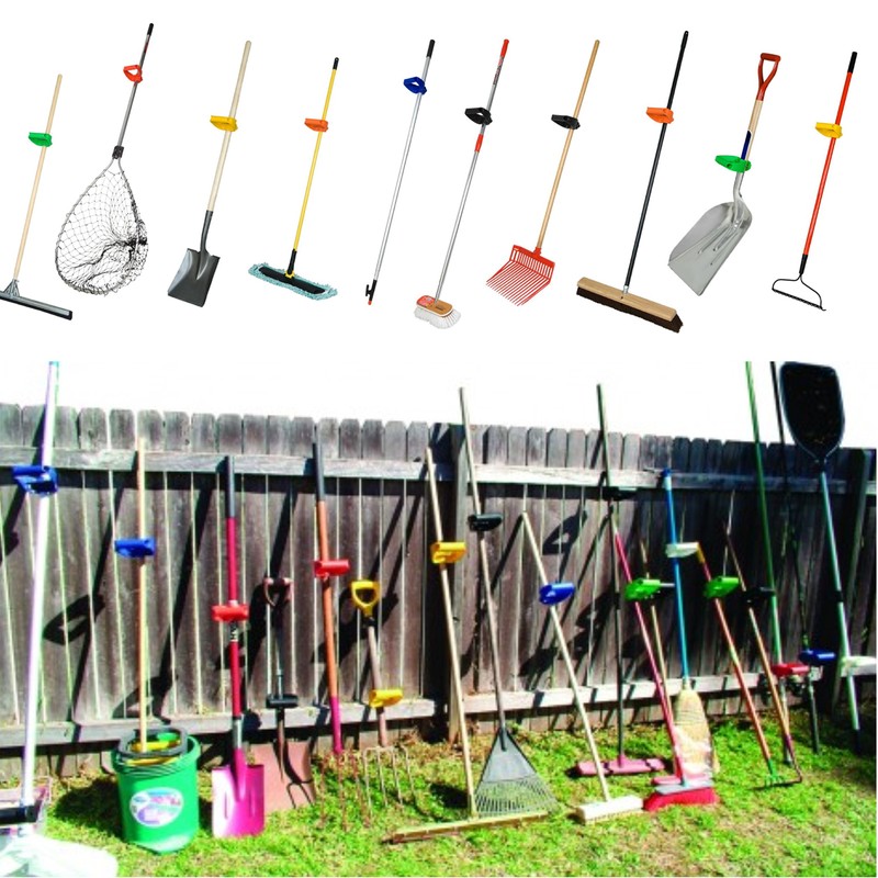 Back-Saving Tool Handle Attachment, EVR-Grip Upgrade, Labor-Saving Ergonomic Shovel Add-on