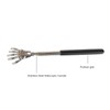 TRIXES Back Scratcher with Extendable Telescopic Handle - Stainless Steel