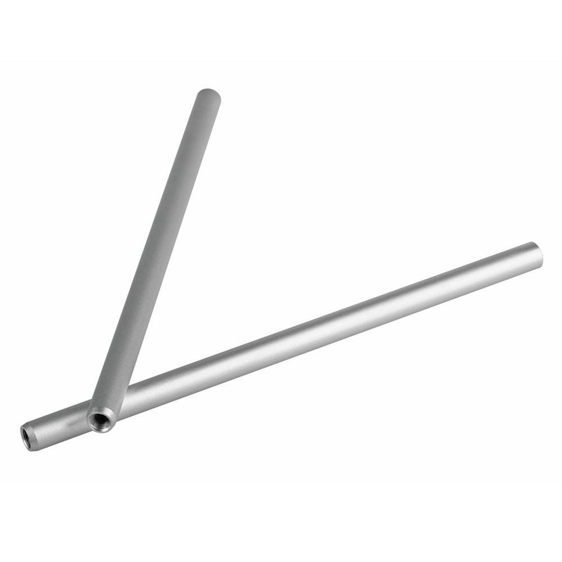 2 Round Rods 30 cm with Thread - Rig Rod