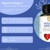 Vegan Omega 3 - 1,500 mg Algae Oil with 900