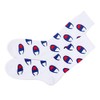 Champion CMSAM006 Men's Long Socks, Full Length Socks, Logo Pattern,