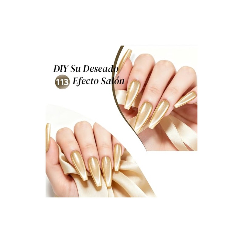CHERIMOYA Esmalte de Uñas de Gel Ojos de Gato Galaxy