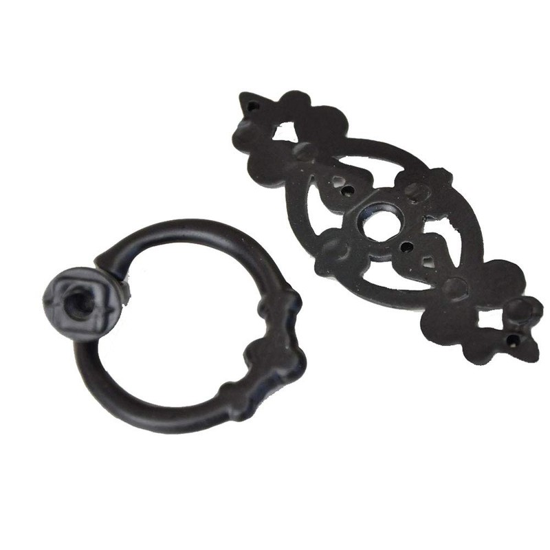 SagaSave Vintage Pull Handle, Retro Ring Handle, Antique Zinc Alloy