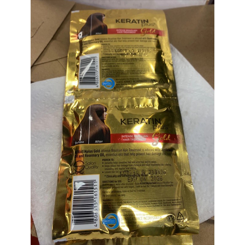 Procter And Gamble Phils. 1 DOZEN KERATIN PLUS GOLD Intense