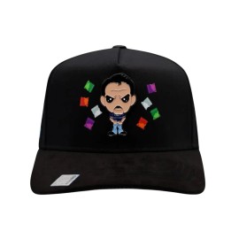 BIGG BOSS BLACK EL MAYO SNAPBACK HAT CAPCHAPO BLK