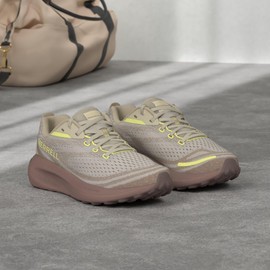 Merrell Women's MORPHLITE Trail Running Shoe, Parchment/Antler, 6.5 UK