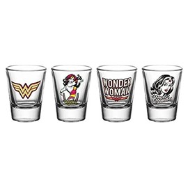 GB eye Ltd Wonder Woman, 60 's Pop, Schnapsgläser, verschiedene
