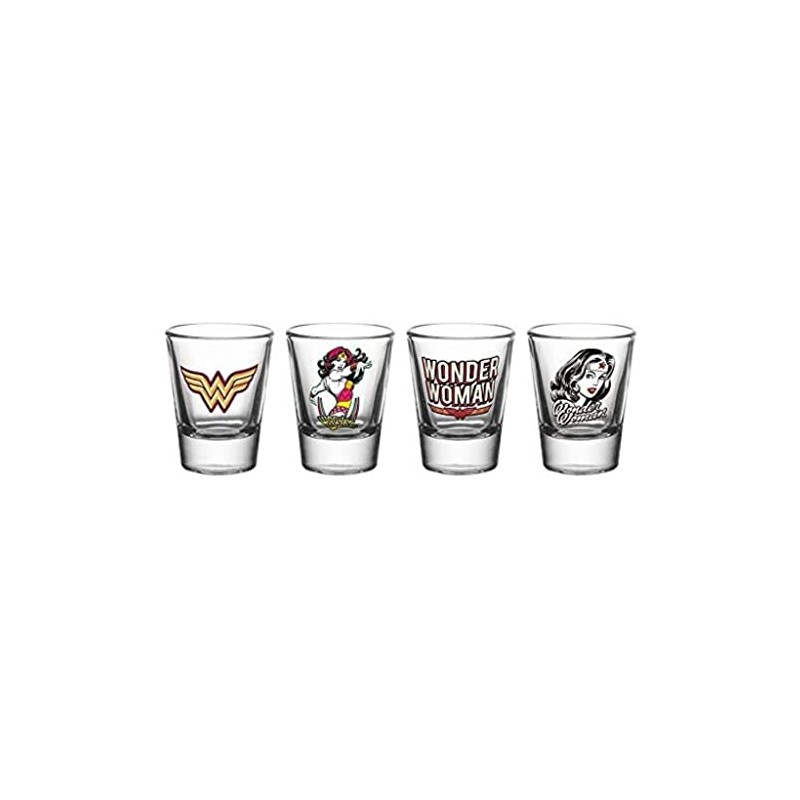 GB eye Ltd Wonder Woman, 60 's Pop, Schnapsgläser, verschiedene