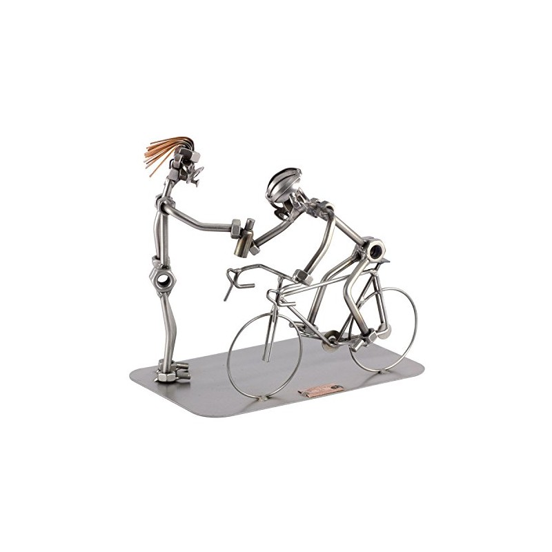 Steelman24 I Nuts and bolts sculpture Cycle Racing I Handmade