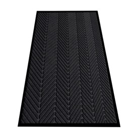 Front Door Mat,3'x4' Commercial Floor Mat Indoor Outdoor Entrance, Heavy Duty Welcome Mat, Rubber Backing Non Slip Doormat for Entryway, Large Entry Rug for Home Office Business Areas