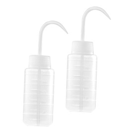 Gatuida 2pcs Refillable Hairdressing Squeeze Bottles Leak- Graduated Wash Bottles with Nozzle for Dyeing and Beauty Treatments at Home