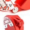 QWORK Valve Lockout, Safety Padlock Gate Valve Lock Device for