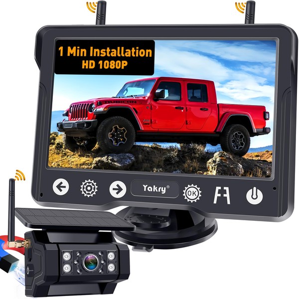 Wireless Backup Camera Magnetic for Truck: 1 Minute Easy Install