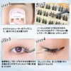 HLNWPJYCX False Eyelashes, Lower Eyelashes, Partial False Eyelashes, No Glue