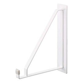 Yamazaki Industries 4722 Magnetic Bathroom Clothes Drying Hanger, White, Approx. W 2.0 x D 7.3 x H 9.1 inches (5 x 18.5 x 23 cm), Mist Bathroom Drying, Indoor Drying