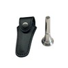 French Horn Mouthpiece,Silver Coating,with Pouch