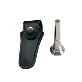 French Horn Mouthpiece,Silver Coating,with Pouch