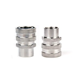 JOKBEN Merrday 2 Pack 1/2" FPT Home Brewing 304 Stainless Steel Female Quick Disconnect (1/2'' FPT)