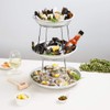 TableTop King 3-Tier Seafood Tower Set with Mini Aluminum Trays