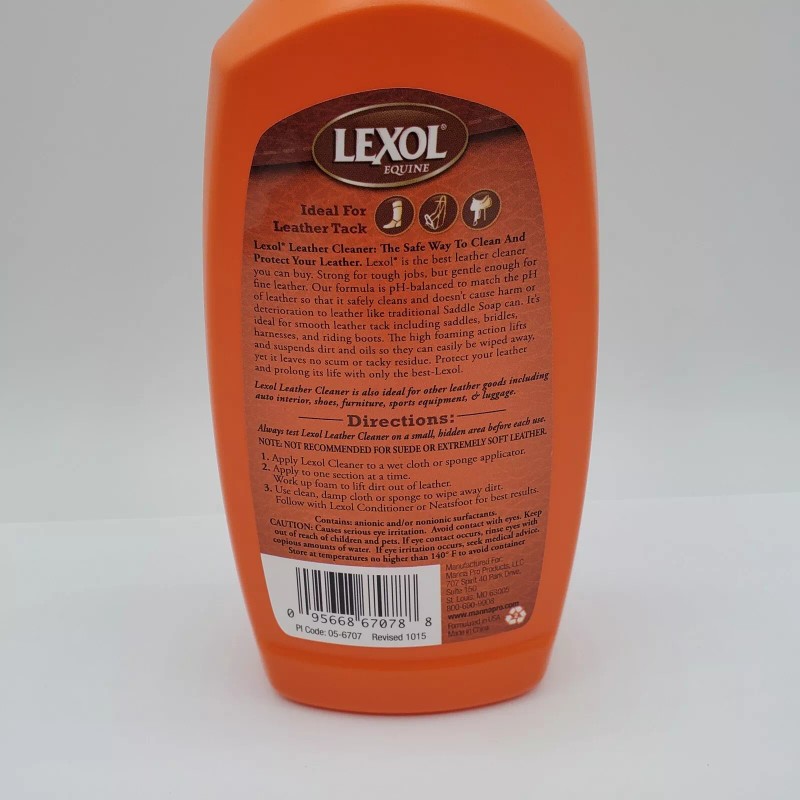 Lexol leather cleaner 8oz bottle NOS Safe Cleaning Boots Shoes