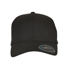 Flexfit Unisex Flexfit Nu® Cap for Men and Women, Available in Many Different Colours, Sizes S/M to L/XL, black