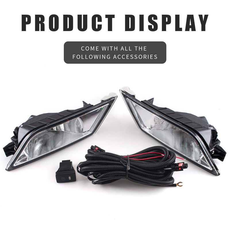 DLAA Fog Lights Compatible with HONDA ODYSSEY 2011 2012 2013