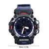 Men Digital Sports Watch Stopwatch Calendar Alarm Function Dual Time