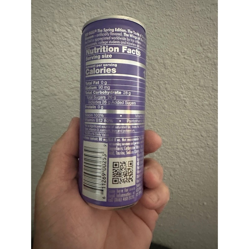 Red Bull The RARE Spring Edition Energy Drink, Grapefruit &