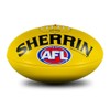 Sherrin AFL Replica PVC Football, Yellow, Size 5