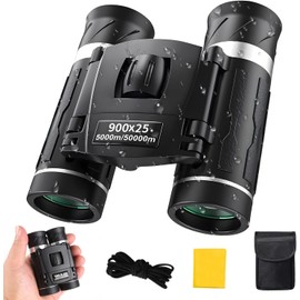 Binoculars for Live Use, 20x Opera Glass, Theater, (Bak4 Optical Prism & FMC Multi-Layer Coating), Binoculars, Vibration Proof, Ultra Lightweight, Compact, Waterproof, Adjustable Magnification