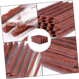 GLEAVI 100pcs Tire Repair Strips for Car and Motorcycle Rubber Seal for Tubeless Tires Easy Puncture Repair Suitable for Trucks and Electric Vehicles