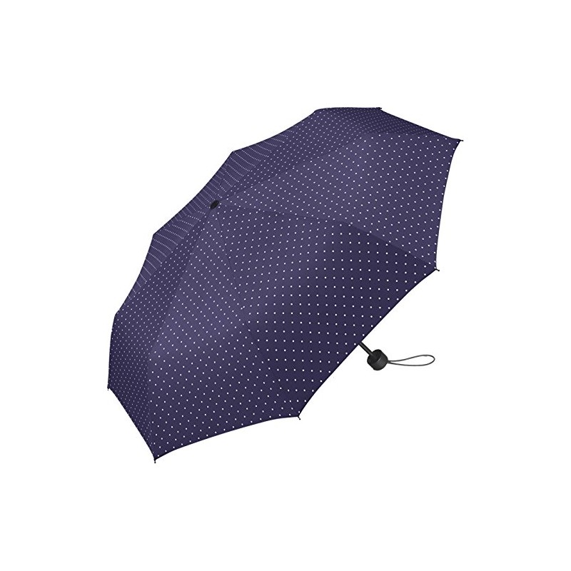 Super MINI Flash Manual Women's Pocket Umbrella Dots, Deep Purple,