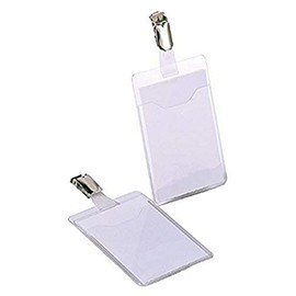Durable Name tag with clip