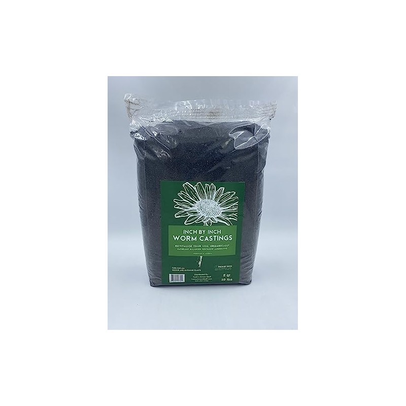 Inch by Inch Worm Castings 10lbs