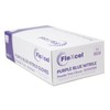 FleXcel Powder Free Nitrile Gloves, Purple, Small - Medical-Grade, Latex-Free,