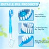 30 Cepillos de Dientes Viaje Desechables Envueltos Individualmente, Mini Cepillo