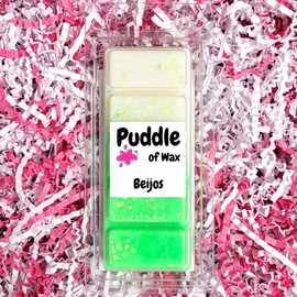Puddle of Wax - Beijos Soy Wax Melt Snap Bar - 50g - Calm & Releaxing Scent - Vegan Friendly - Made in the UK