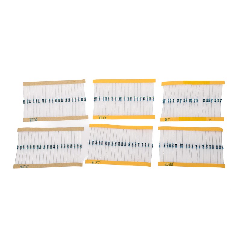 1400 Pcs Set Electronic Components Metal Film Resistor Ceramic Electrolytic