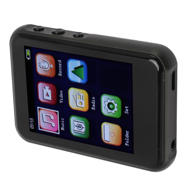 1.5 Inch Portable MP3 Player Capacitive Touch Control AI Noise