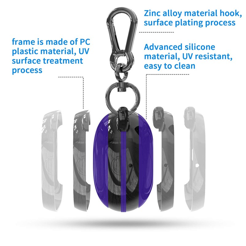 ANKASI Compatible Powerbeats Pro Case Cover, Full Protective Shockproof Anti-Slip