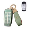SANRILY Golden-Edge 8 Button Key Fob Cover for Genesis GV80
