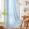 Deeprove Blue Boho Curtain 84 Inches Long for Kid Boy's