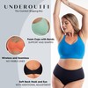 Underoutfit - Sujetadores inalámbricos de compresión para uso diario para