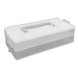 Plamokojo Modeling Container 054 Slim Option Hobby Tool PMKJ023CL Clear White