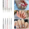 Smukdoo Nail Art Liner Brushes,5 Pcs Double Ended Dotting Tools