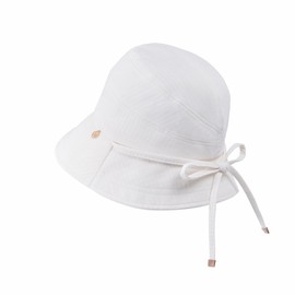 LeafIn 8761 Women's Hat, Sun Hat, UV Protection Hat, Wide Brim Hat, Chin Strap, Adjustable, UV Protection, Sun Hat, Breathable, Nursery School, Summer, Beach Hat, Work Hat, white, Free size