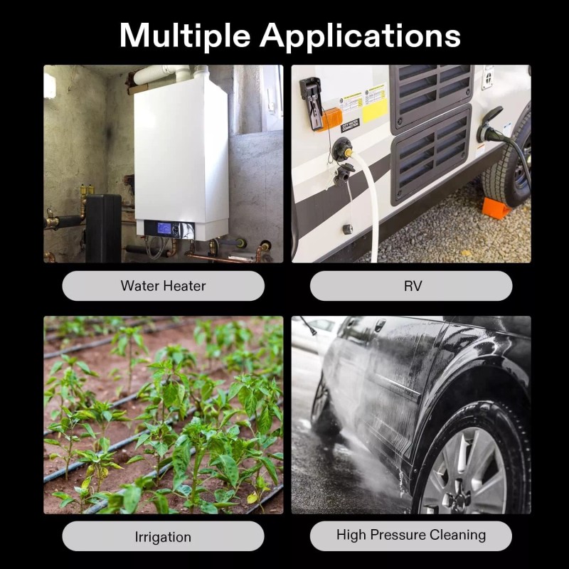 Unbranded Water Pressure Pump, 115VAC 4 GPM 45 PSI Diaphragm