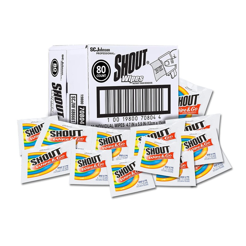 Shout Wipes (case of 80)